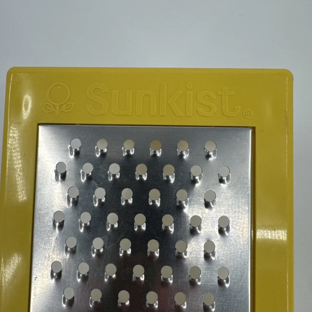 Sunkist‎ Citrus Grater Zester for Vintage Kitchen Bar Tailgating Camping
